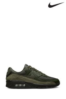 Nike Grey/Black Air Max 90 Trainers (Q43724) | €192