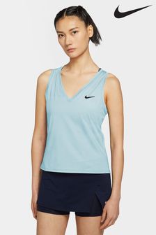 Hellblau - Nike Court Victory Tennis-Trägershirt (Q43755) | 62 €