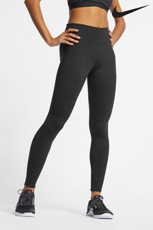 Nike Black/Grey One Luxe Mid Rise Leggings (Q43794) | kr909