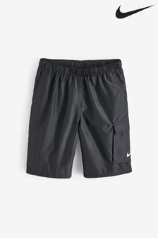 Nike Black Cargo Pocket Swim Shorts (Q43950) | €60