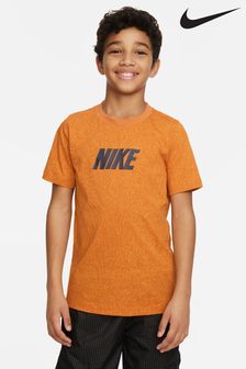 Boys orange nike shirt best sale