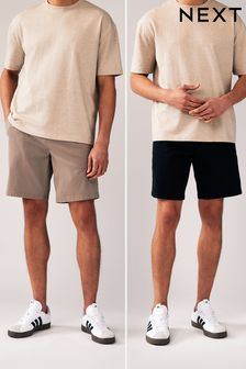 Stretch Chinos Shorts 2 Pack
