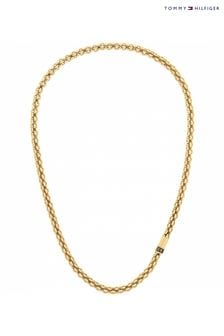Tommy Hilfiger Jewellery Gents Gold Tone Intertwined Circles Chain Necklace (Q45052) | €126