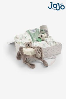 JoJo Maman Bébé White Premium New Baby Koala Gift Set (Q45462) | €175.50