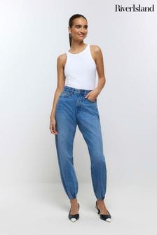 River Island High Rise Jogger Jeans