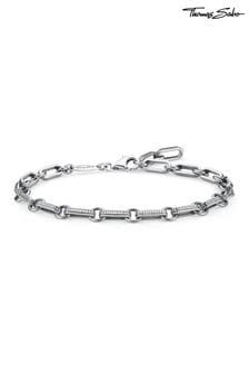 Thomas Sabo Silver Tone 925 Blackened Adjustable Link Bracelet (Q46195) | €178