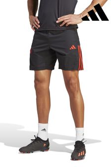 adidas Black Manchester United Training Down Time Shorts (Q46333) | €52