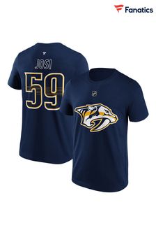 Fanatics Blue Nashville Predators Name & Number Graphic T-Shirt (Q46732) | €37