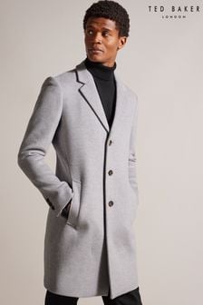 Grau - Ted Baker Rueby Wool Blend City Coat (Q48278) | 230 €