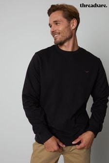 Schwarz - Threadbare Sweatshirt mit Rundhalsausschnitt (Q48440) | 31 €