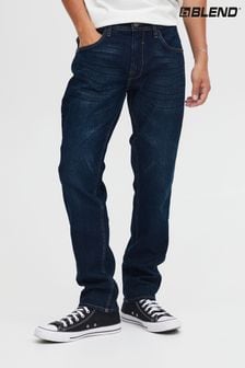 Blend Blue Sky Twister Fit Mid Stretch Denim Jeans (Q48713) | $60