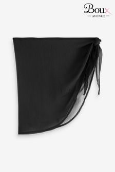 Черная пляжная накидка с шортами Boux Avenue Sarong (Q48774) | €24