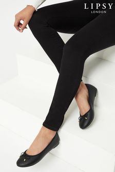 أسود - حذاء باليرينا مسطح بأربة من Lipsy (Q48911) | 99 ر.س - 125 ر.س