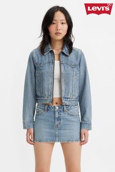 Levi's® Blue Zip Slim Trucker Jacket (Q49362) | €154
