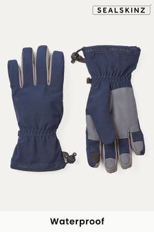 Синий - Легкие непромокаемые перчатки Sealskinz Drayton (Q49408) | €60