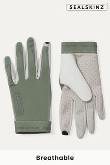 Зелений - Жіночі перфоровані пальмові рукавички Sealskinz Paston (Q49415) | 2 003 ₴