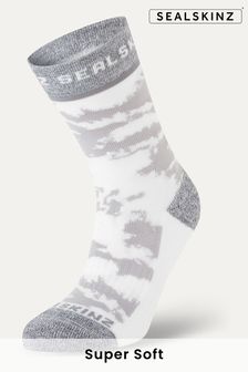 SEALSKINZ Womens Reepham Mid Length Jacquard Active Socks