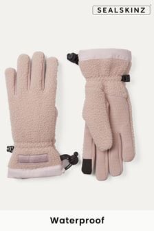 Sealskinz Pink Hoveton Waterproof Women{sq}s Sherpa Fleece Gloves (Q49434) | 222 د.إ