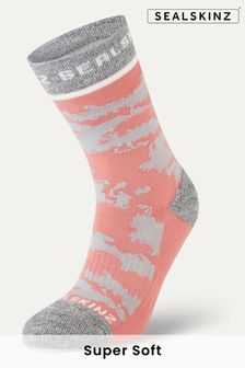 Розовый - Жаккардовые носки средней длины Sealskinz Reepham Active (Q49469) | €20