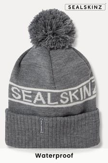 رمادي داكن - قبعة بشعار مضادة للماء للأجواء الباردة Heacham من SEALSKINZ (Q49483) | 223 ر.س