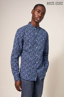 Chemise White Stuff bleue à fleurs éparpillées (Q49657) | €37