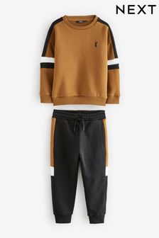 Boys Sweat Top Jogger Sets Black Girlsclothing Next Ireland