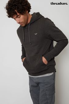 Dunkelgrau - Threadbare Kapuzensweatshirt (Q50654) | 34 €