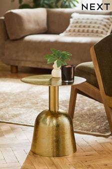 Brass Dome Side Table (Q50698) | €100
