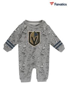 Fanatics Grey Vegas Golden Knights Gifted Players Long Sleeve Sleepsuit (Q52730) | AED133