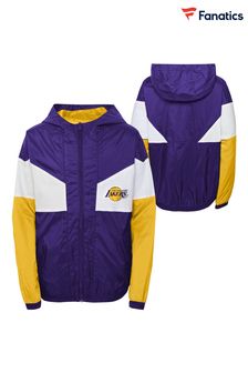 Fanatics Los Angeles Lakers Pick Up Game Full Zip Purple Windbreaker (Q52949) | HK$494