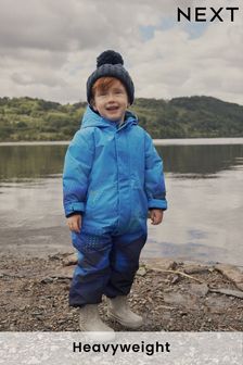 Boys footless snowsuit online