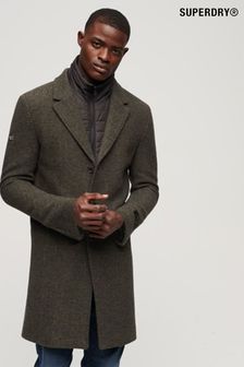 Superdry Green 2 In 1 Wool Town Coat (Q53398) | 283 €
