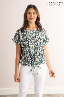 Lakeland Clothing Green Jessica Short Sleeve Blouse (Q53612) | NT$1,400