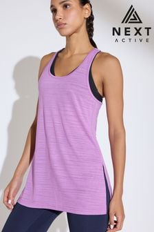 Пурпурный - Удлиненная майка Active Sports (Q53877) | €17
