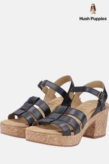 Hush Puppies Poppy Fisherman Black Sandals (Q54407) | 146 €