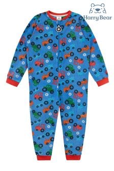 Harry Bear Blue Tractor Onesie AOP TRACTOR PRINT (Q54547) | €22.50