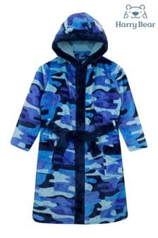 Robe de chambre Harry Bear camouflage bleue (Q54548) | €25