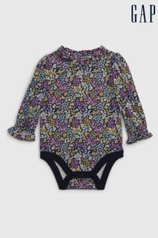 Blau - Gap Mix-and-Match Body mit Rüschen (baby-24monate) (Q55004) | 9 €