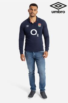 Umbro Blue Chrome England Alternate Classic Rugby Shirt (Q55889) | TRY 2.550