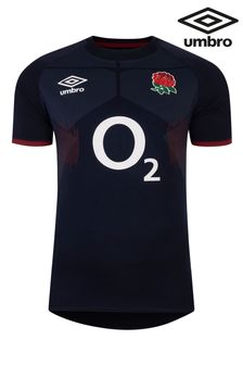 Umbro Black Chrome England Alternate Replica Rugby Jersey (Q55892) | $95