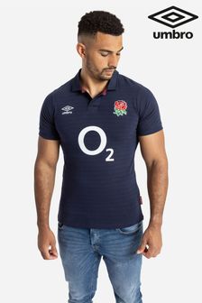 Umbro Black/Red England Alternate Classic Rugby Shirt (Q55913) | LEI 418