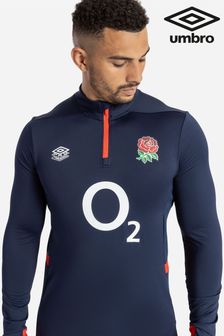 Umbro Blue England Mid Layer Rugby Top (Q55935) | kr909