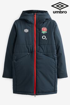 Umbro Blue England Rugby Padded Jacket (Q55941) | LEI 567