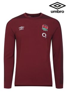 Umbro Red England Presentation Rugby T-Shirt (Q56412) | €78