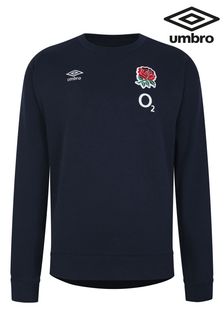 Umbro Blue England Rugby Fleece Sweatshirt (Q56689) | kr1 010
