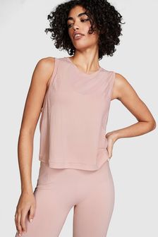 Victoria's Secret PINK Wanna Be Pink Drapey Muscle Tank Top (Q57348) | €29