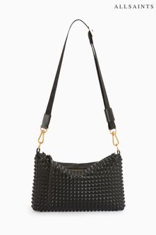 AllSaints Black Stud Eve Cross-Body Bag (Q59730) | €313