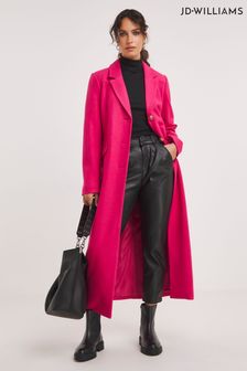 Abrigo rosa de corte slim de JD Williams (Q59791) | 106 €