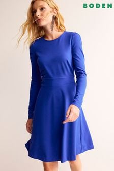 Boden Light Blue Sabrina Jersey Dress (Q59850) | €35