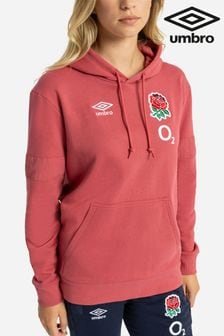 Umbro Red linning England Rugby OH Fleece Hoodie (Q59879) | €86